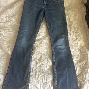 Silver Jeans Dark Blue Flare Bootcut Denim